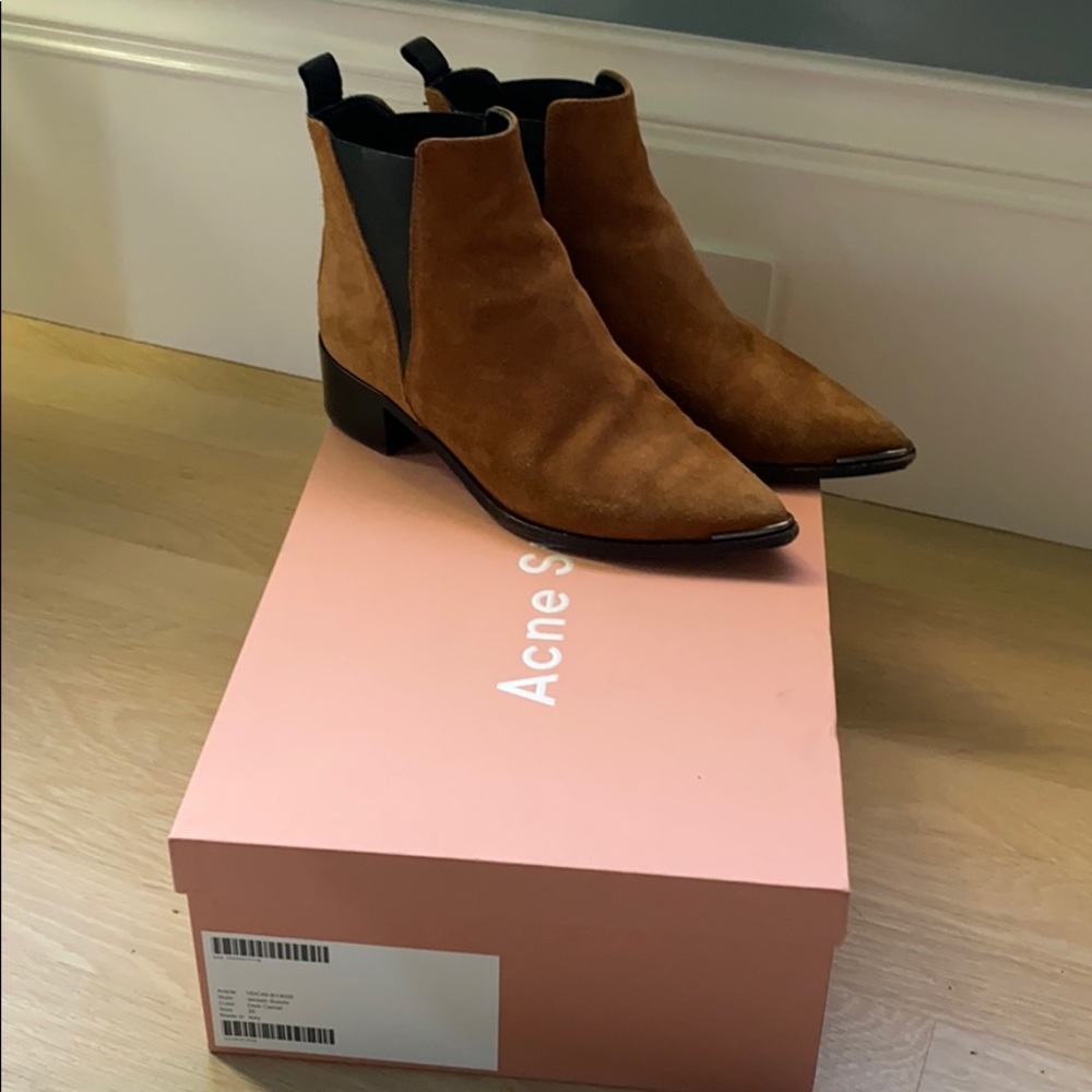 Acne studios Jensen suede ankle boots 35 / 5